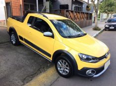 VOLKSWAGEN SAVEIRO CROSS 1.6 CE 2013/2014 OFERTA CARRO | OFERTA BAIXOS SALVADOR DO SUL / Carros no Vale