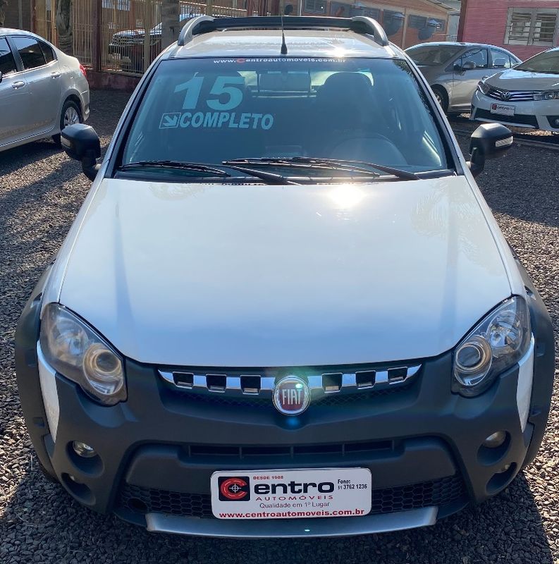 Fiat STRADA C.DUPLA ADVENTURE 1.8 2015 CENTRO AUTOMÓVEIS TEUTÔNIA / Carros no Vale