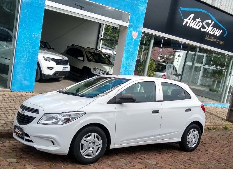 CHEVROLET ONIX 1.0 JOY 2017/2018 AUTO SHOW SANTA CRUZ DO SUL / Carros no Vale