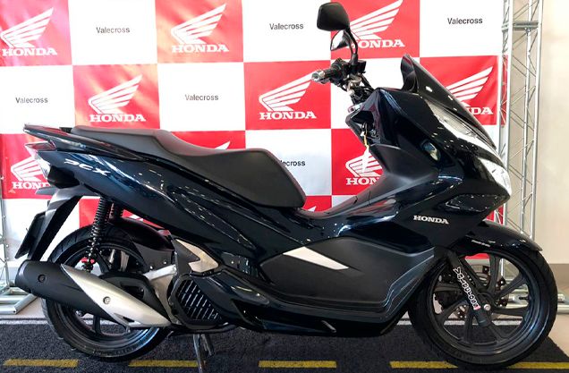 HONDA PCX 150 AZUL 2019/2019 VALECROSS HONDA DREAM LAJEADO / Carros no Vale