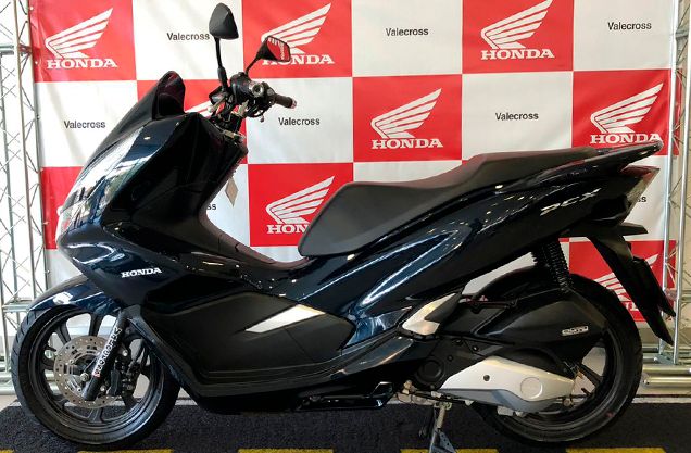 HONDA PCX 150 AZUL 2019/2019 VALECROSS HONDA DREAM LAJEADO / Carros no Vale