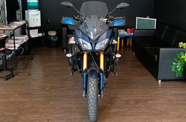 Yahama YAMAHA 09 TRACER AZUL 2020/2021 VALECROSS HONDA DREAM LAJEADO / Carros no Vale