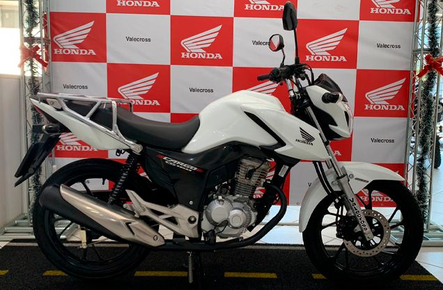 Honda CG 160 CARGO BRANCA 2022/2022 VALECROSS HONDA DREAM LAJEADO / Carros no Vale