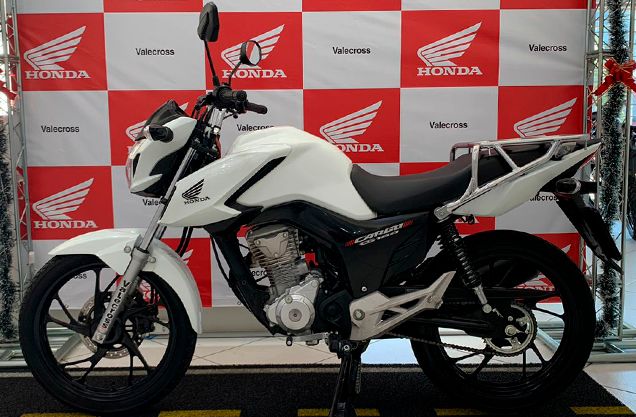 Honda CG 160 CARGO BRANCA 2022/2022 VALECROSS HONDA DREAM LAJEADO / Carros no Vale