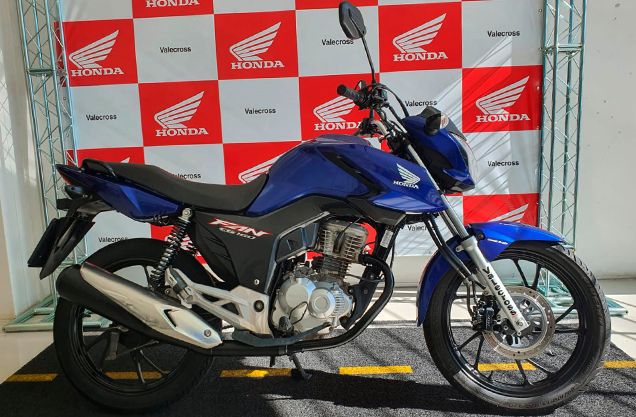 Honda CG 160 FAN AZUL 2021/2022 VALECROSS HONDA DREAM LAJEADO / Carros no Vale