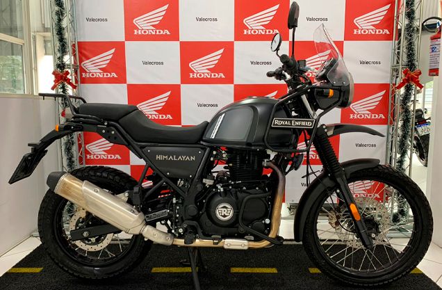 ROYAL ENFIELD Himalayan PRETA 2021/2021 VALECROSS HONDA DREAM LAJEADO / Carros no Vale