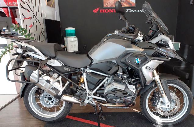 Bmw R 1200 GS PRETA 2018/2018 VALECROSS HONDA DREAM LAJEADO / Carros no Vale