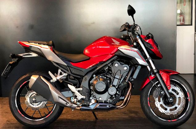 Honda CB 500F VERMELHA 2019/2019 VALECROSS HONDA DREAM LAJEADO / Carros no Vale