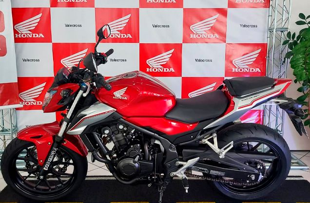 HONDA CB 500F VERMELHA 2019/2019 VALECROSS HONDA DREAM LAJEADO / Carros no Vale