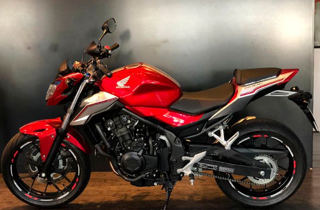 Honda CB 500F VERMELHA 2019/2019 VALECROSS HONDA DREAM LAJEADO / Carros no Vale