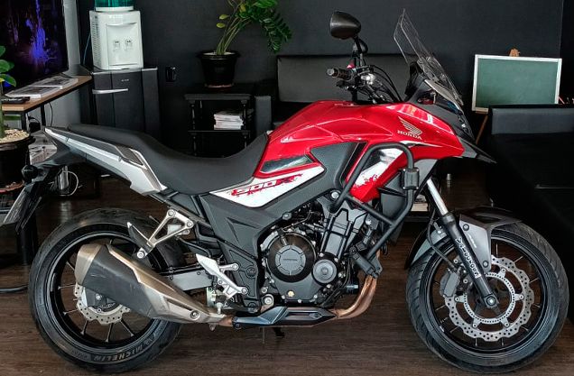 Honda CB 500X VERMELHA 2018/2018 VALECROSS HONDA DREAM LAJEADO / Carros no Vale