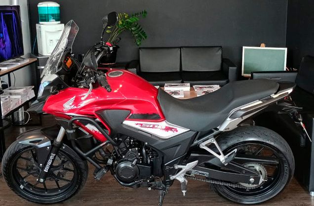 Honda CB 500X VERMELHA 2018/2018 VALECROSS HONDA DREAM LAJEADO / Carros no Vale