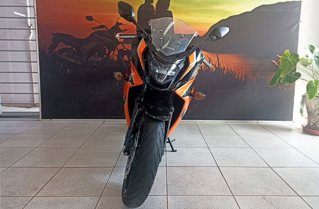 Honda CBR 650F LARANJA 2018/2019 VALECROSS HONDA DREAM LAJEADO / Carros no Vale