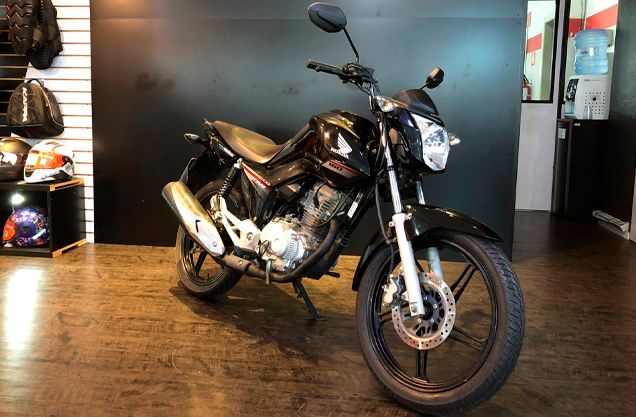 Honda CG 160 FAN PRETA 2016/2016 VALECROSS HONDA DREAM LAJEADO / Carros no Vale