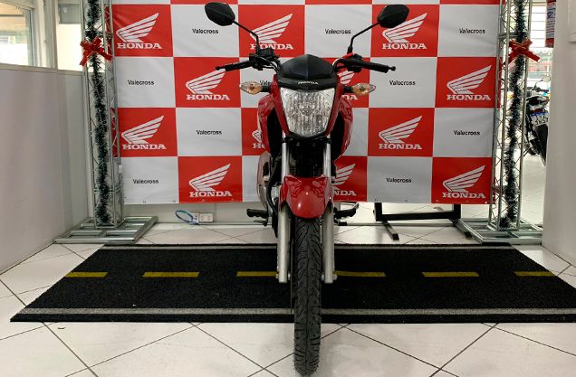 Honda CG 160 FAN VERMELHA 2018/2018 VALECROSS HONDA DREAM LAJEADO / Carros no Vale