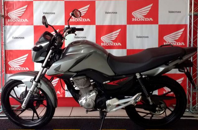 HONDA CG 160 FAN PRATA 2020/2021 VALECROSS HONDA DREAM LAJEADO / Carros no Vale