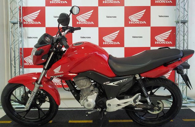 Honda CG 160 FAN VERMELHA 2020/2021 VALECROSS HONDA DREAM LAJEADO / Carros no Vale