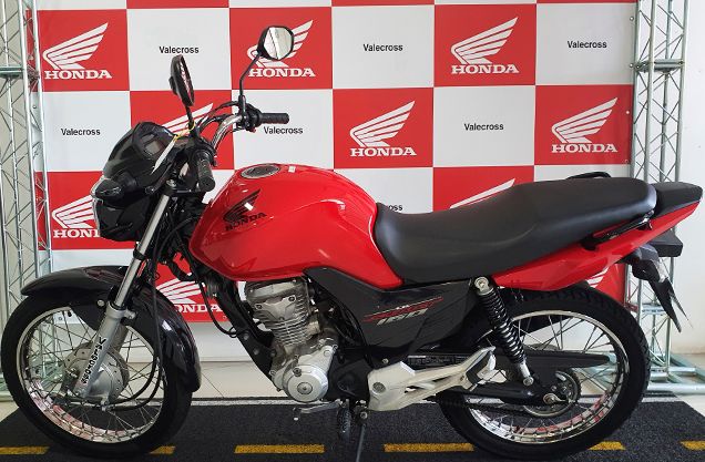 Honda CG 160 START VERMELHA 2020/2020 VALECROSS HONDA DREAM LAJEADO / Carros no Vale