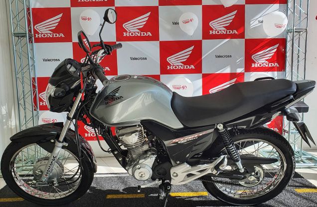 Honda CG 160 START PRATA 2022/2022 VALECROSS HONDA DREAM LAJEADO / Carros no Vale