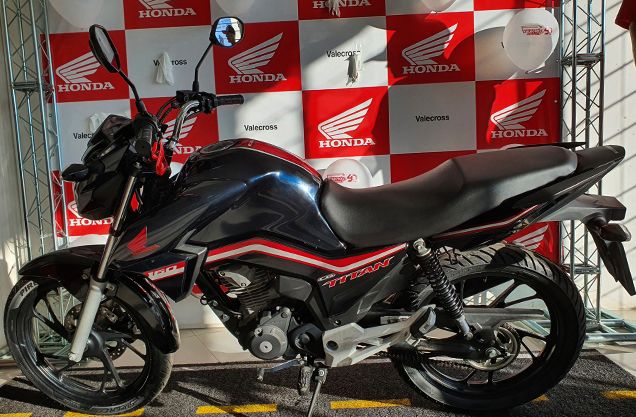 Honda CG 160 TITAN AZUL 2020/2021 VALECROSS HONDA DREAM LAJEADO / Carros no Vale