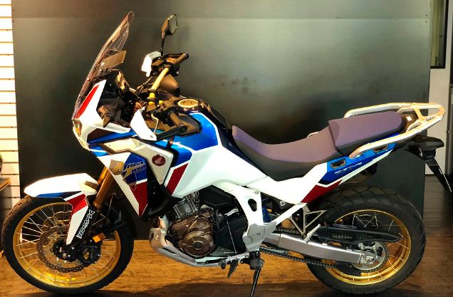 HONDA CRF 1100L Africa Twin Adventure Sports ES BRANCA 2021/2021 VALECROSS HONDA DREAM LAJEADO / Carros no Vale