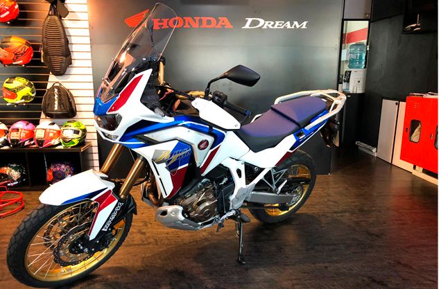 HONDA CRF 1100L Africa Twin Adventure Sports ES BRANCA 2021/2021 VALECROSS HONDA DREAM LAJEADO / Carros no Vale