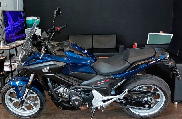 Honda NC 750X AZUL 2019/2020 VALECROSS HONDA DREAM LAJEADO / Carros no Vale