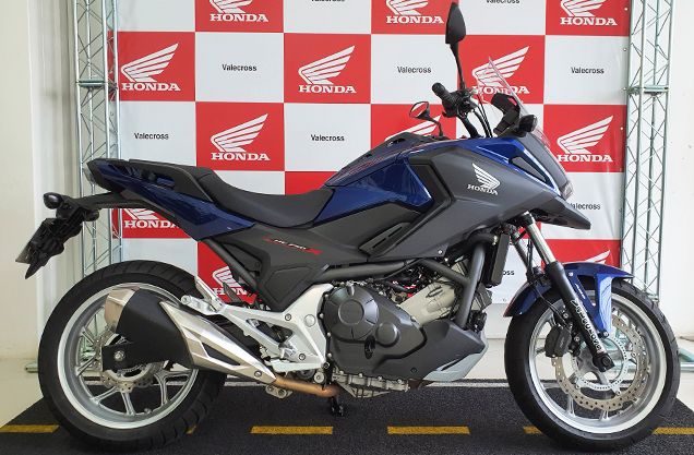 HONDA NC 750X AZUL 2020/2021 VALECROSS HONDA DREAM LAJEADO / Carros no Vale