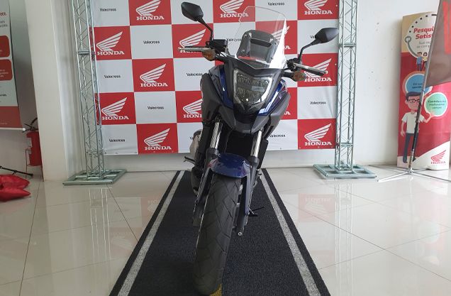 HONDA NC 750X AZUL 2020/2021 VALECROSS HONDA DREAM LAJEADO / Carros no Vale