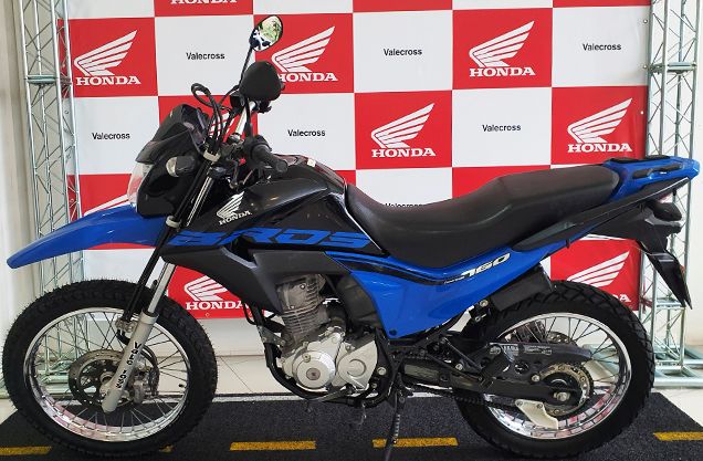 Honda NXR 160 BROS ESDD AZUL 2018/2018 VALECROSS HONDA DREAM LAJEADO / Carros no Vale