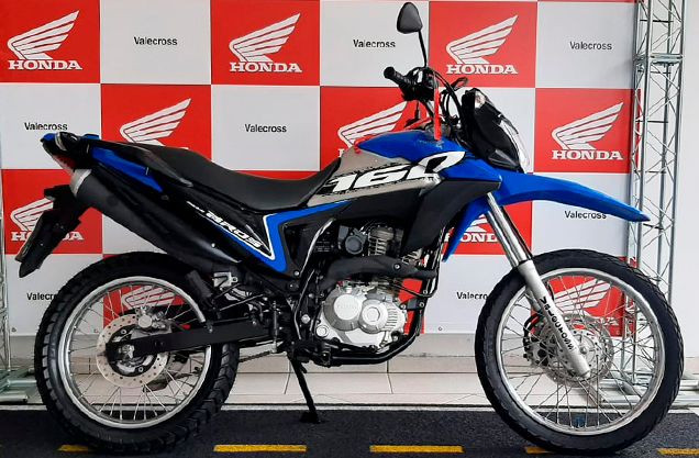 HONDA NXR 160 BROS ESDD AZUL 2020/2020 VALECROSS HONDA DREAM LAJEADO / Carros no Vale