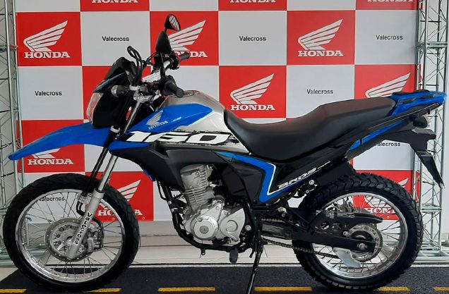 HONDA NXR 160 BROS ESDD AZUL 2020/2020 VALECROSS HONDA DREAM LAJEADO / Carros no Vale