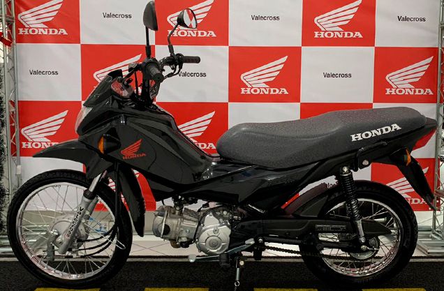 Honda POP 110I PRETA 2021/2021 VALECROSS HONDA DREAM LAJEADO / Carros no Vale