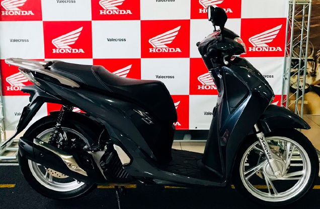 Honda SH 150I CINZA 2020/2021 VALECROSS HONDA DREAM LAJEADO / Carros no Vale