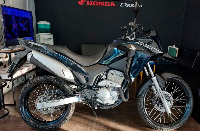 Honda XRE 300 ABS AZUL 2019/2019 VALECROSS HONDA DREAM LAJEADO / Carros no Vale