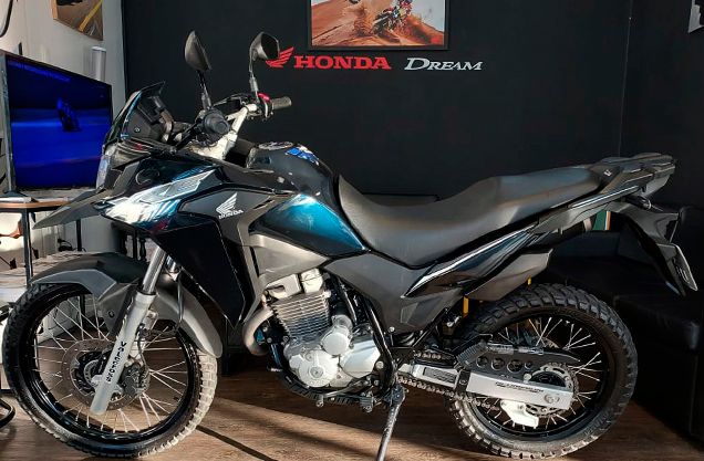 Honda XRE 300 ABS AZUL 2019/2019 VALECROSS HONDA DREAM LAJEADO / Carros no Vale