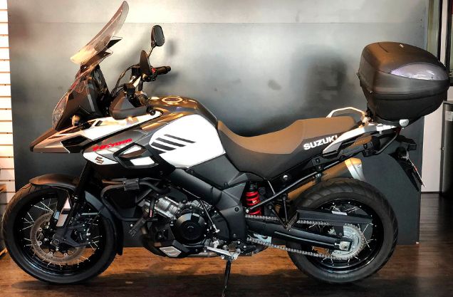 Suzuki DL 1000 XT V-STROM BRANCA 2018/2019 VALECROSS HONDA DREAM LAJEADO / Carros no Vale