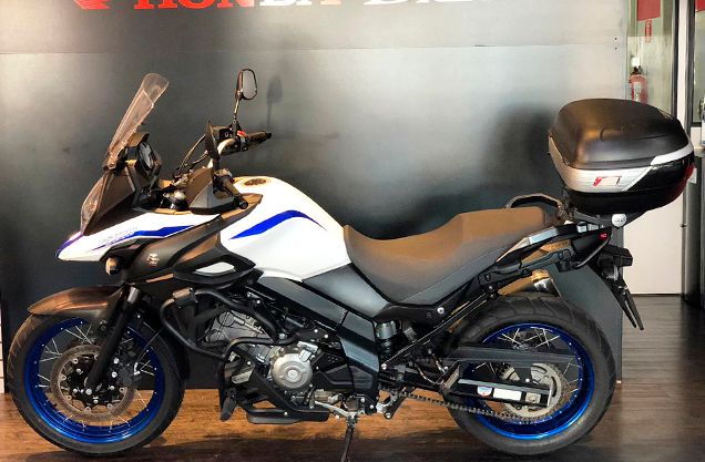 Suzuki DL 650XT V-STROM BRANCA 2019/2020 VALECROSS HONDA DREAM LAJEADO / Carros no Vale