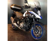 Suzuki DL 650XT V-STROM BRANCA 2019/2020 VALECROSS HONDA DREAM LAJEADO / Carros no Vale