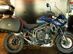 Triumph TIGER 1200 EXPLORER XCA AZUL 2017/2018 VALECROSS HONDA DREAM LAJEADO / Carros no Vale