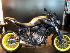 Yamaha MT-07 CINZA 2018/2019 VALECROSS HONDA DREAM LAJEADO / Carros no Vale