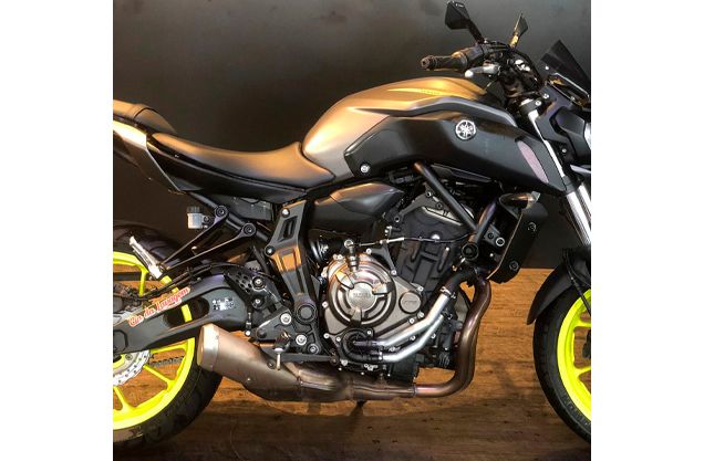 Yamaha MT-07 CINZA 2018/2019 VALECROSS HONDA DREAM LAJEADO / Carros no Vale