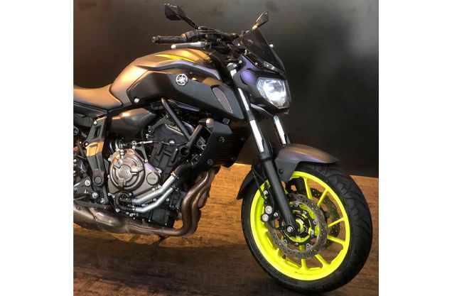 Yamaha MT-07 CINZA 2018/2019 VALECROSS HONDA DREAM LAJEADO / Carros no Vale