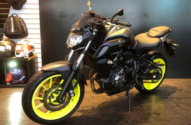 Yamaha MT-07 CINZA 2018/2019 VALECROSS HONDA DREAM LAJEADO / Carros no Vale