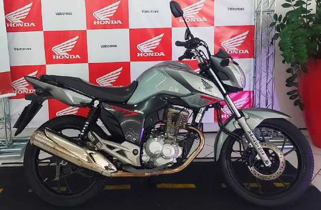 HONDA CG 160 FAN PRATA 2019/2020 VALECROSS HONDA DREAM LAJEADO / Carros no Vale