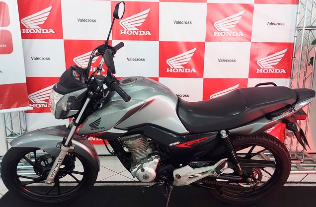 HONDA CG 160 FAN PRATA 2019/2020 VALECROSS HONDA DREAM LAJEADO / Carros no Vale