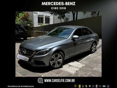 MERCEDES-BENZ C 180 1.6 CGI FLEX AVANTGARDE 9G-TRONIC 2018/2018 FÁBIO BERNARDES PORTO ALEGRE / Carros no Vale
