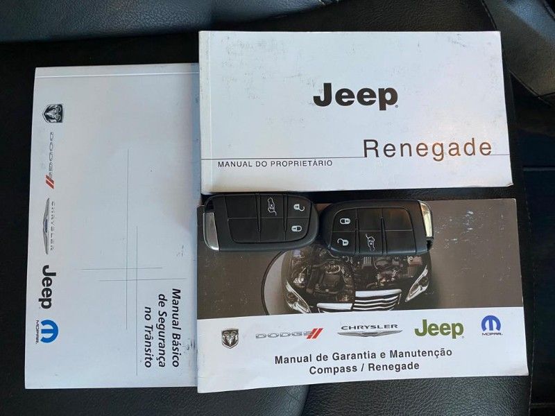 JEEP RENEGADE LIMITED 2.0 16V TURBO 4X4 2018/2018 BOSCO AUTOCAR SERAFINA CORRÊA / Carros no Vale