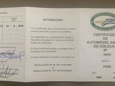 Ford CALHAMBEQUE Custom Line 1953/1953 CAMINHÕES & CAMIONETAS PASSO FUNDO / Carros no Vale