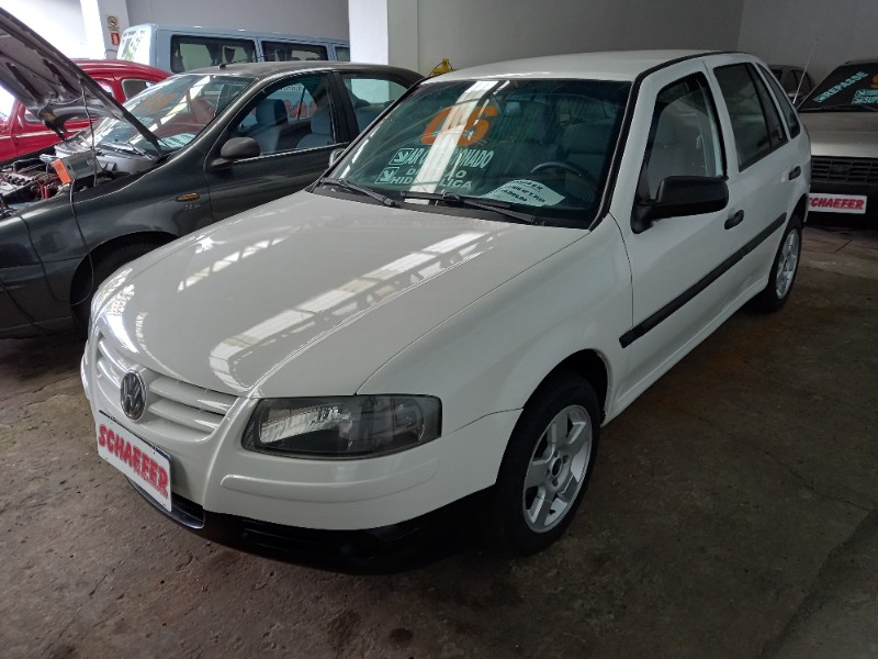 VOLKSWAGEN GOL G4 1.0 MI 8V TOTAL FLEX 2006/2006 SCHAEFER AUTOMÓVEIS TEUTÔNIA / Carros no Vale